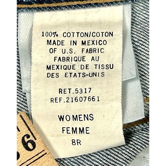 Brand New Eddie Bauer Boot Cut Jeans 100% Baumwolle Style 5117 Women's Size 8 - Picture 8 of 15